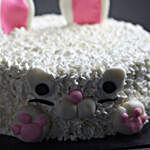 Bunny Chocolate Cake Half Kg