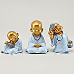 Three Cute Monk Idols