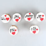 Propose Special Vanilla Cup Cake Eggless Set of 6