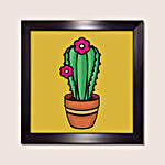 Buy/Send Illustrated Style Cactus Painting Online- Ferns N Petals