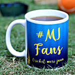 Personalised Mumbai Indian Fans White Mug