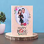 Personalised Rose Day Greeting Card