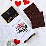 Sending Luv N Hugs Bournville Dark Chocolate Bar