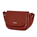 Stylish Strap Dark Brown Sling Bag