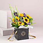 Bursting With Sunlight Floral Box