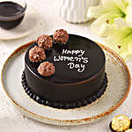Women s Day Celebration Chocolate Cake Eggless 1 Kg