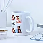 Personalised White Photo Mug