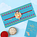 Sneh Devotional Rakhi Set & Dairy Milk Chocolate Combo