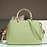 Exotic Green Designer Handbag