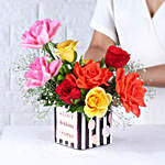 Personalised Birthday Bouquet of Roses