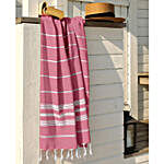 Classic Fouta Bath Towel- Rose