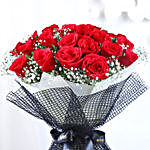Velvety Red Rose Romance