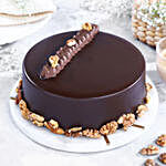 Walnut Chocolate Bliss Eggless Cake- Half Kg