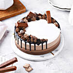 Chocolate Trio Eggless Cake- Half Kg