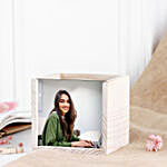 Personalised Pen Stand With Photo Gift