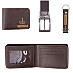 Personalised Mens Essential Kit Brown