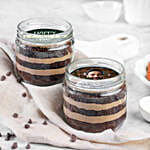 Personalised Appreciation Chocolate Jar Cake Set of 2