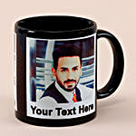 Personalised Black Mug