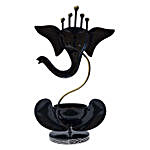 Iron Ganesha TLight Candle Stand