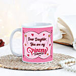 Princess Daughter Printed Mug