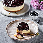 Midnight Blueberry Cheesecake