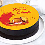 Karwa Chauth Celebration Chocolate Cake- Half Kg