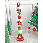 3-Tier Stacked Elves Nutcracker Figurine