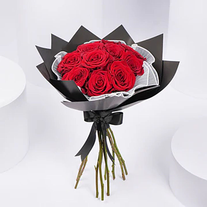 12 Red roses Bouquet