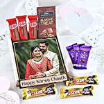 Personalised Karwa Chauth Chocolate Hamper