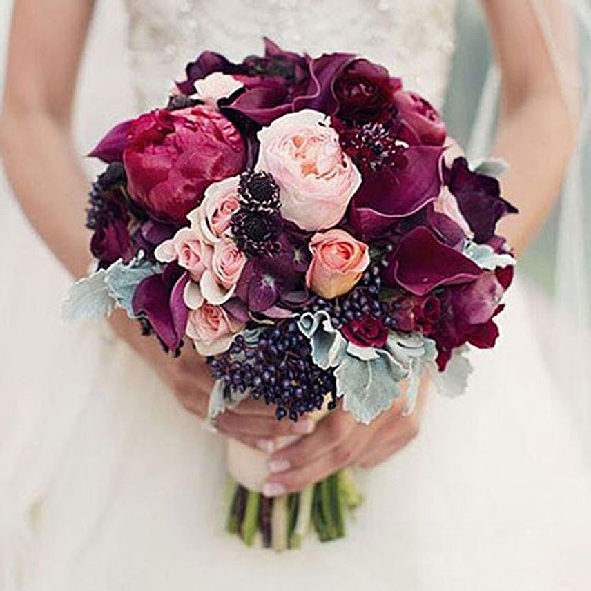 Blushing Bridal Bouquet