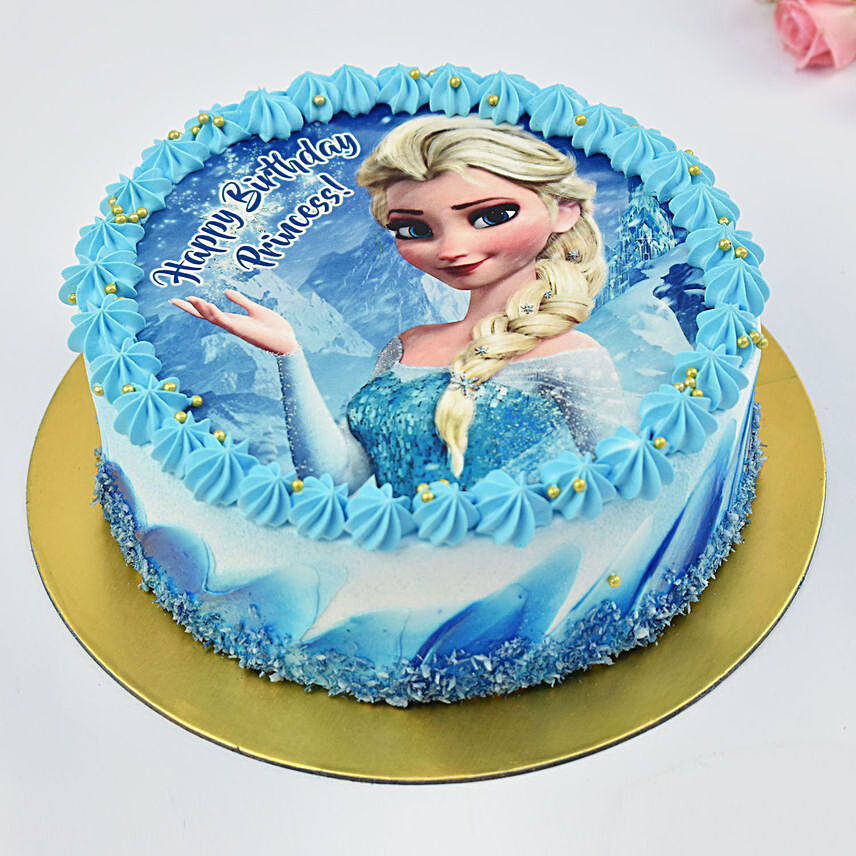 Princess Elsa Birthday Cake