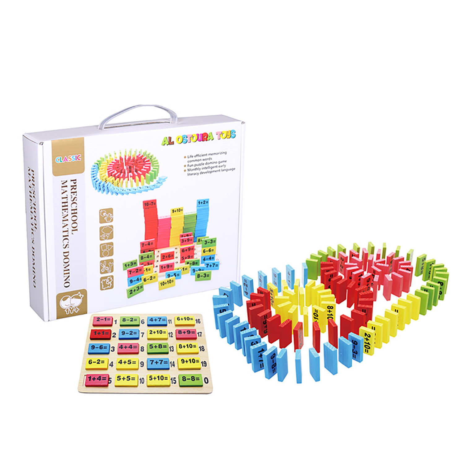 Domino Kindergarten Toy uae | Gift Domino Kindergarten Toy- Ferns N Petals