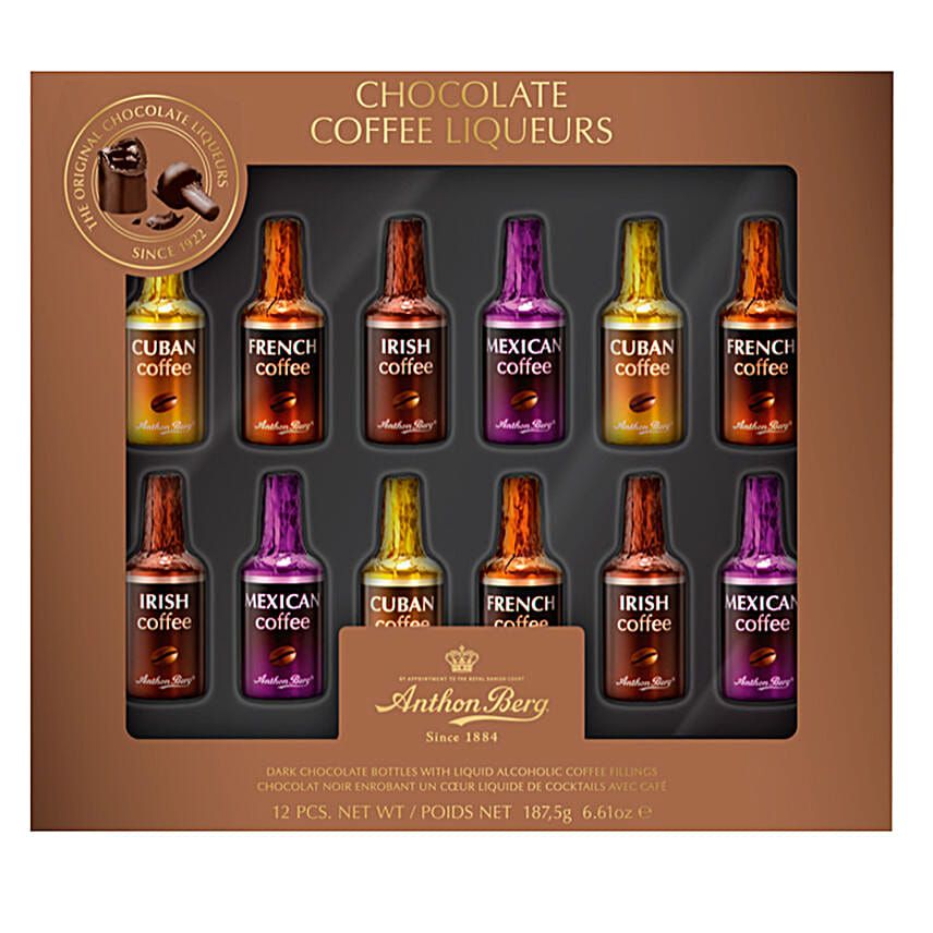 Anthon Berg Chocolate Coffee Liqueurs Box