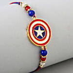 Captain America Kids Rakhi And Sweet Treats Exp