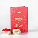 Meenakari Ethnic Luma Rakhi & Ferrero Surprise