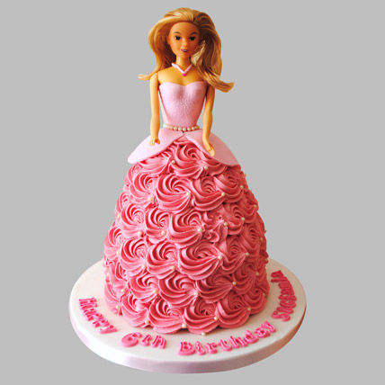 Buy/Send Flamboyant Barbie Cake Truffle 3kg Online- FNP