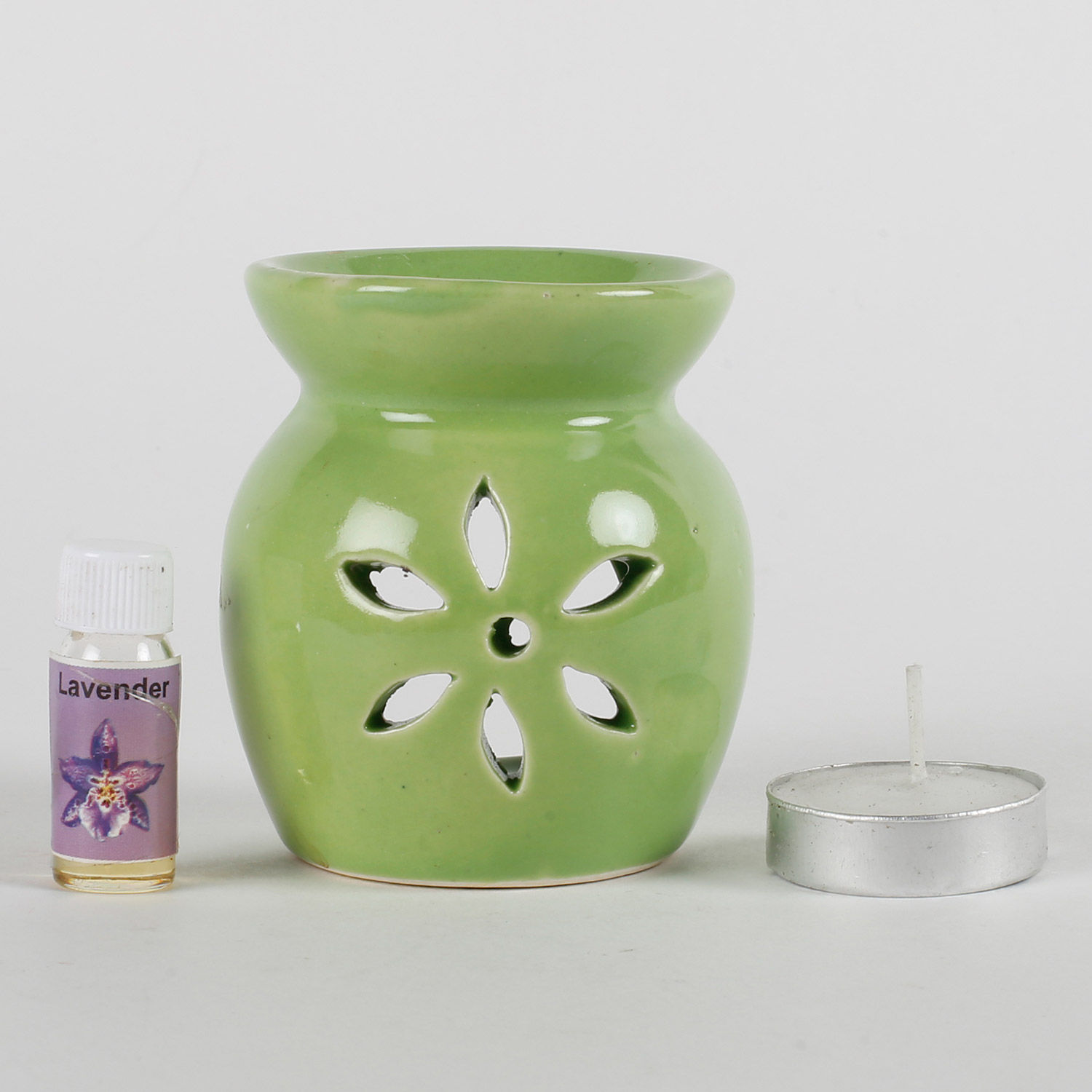 Buy/Send Fragrance Oil Burner Lamp Green Online- FNP
