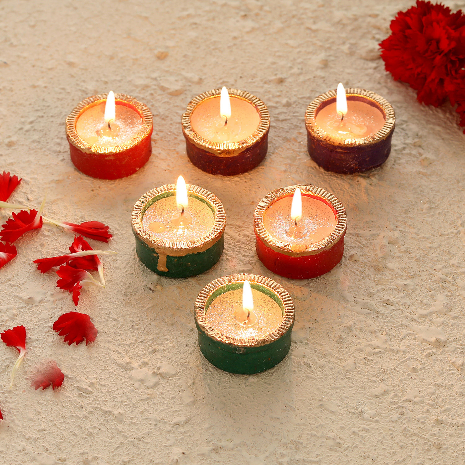 wax diya images