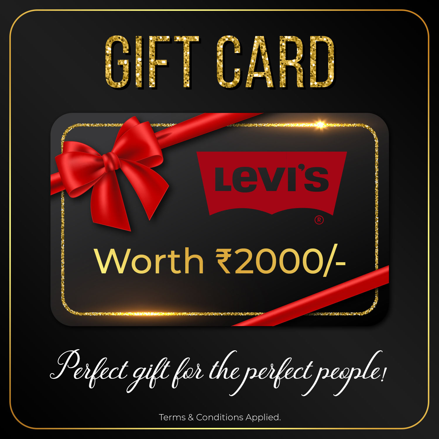 Buy/Send Levis Gift Card- 2000 Rs Online- FNP