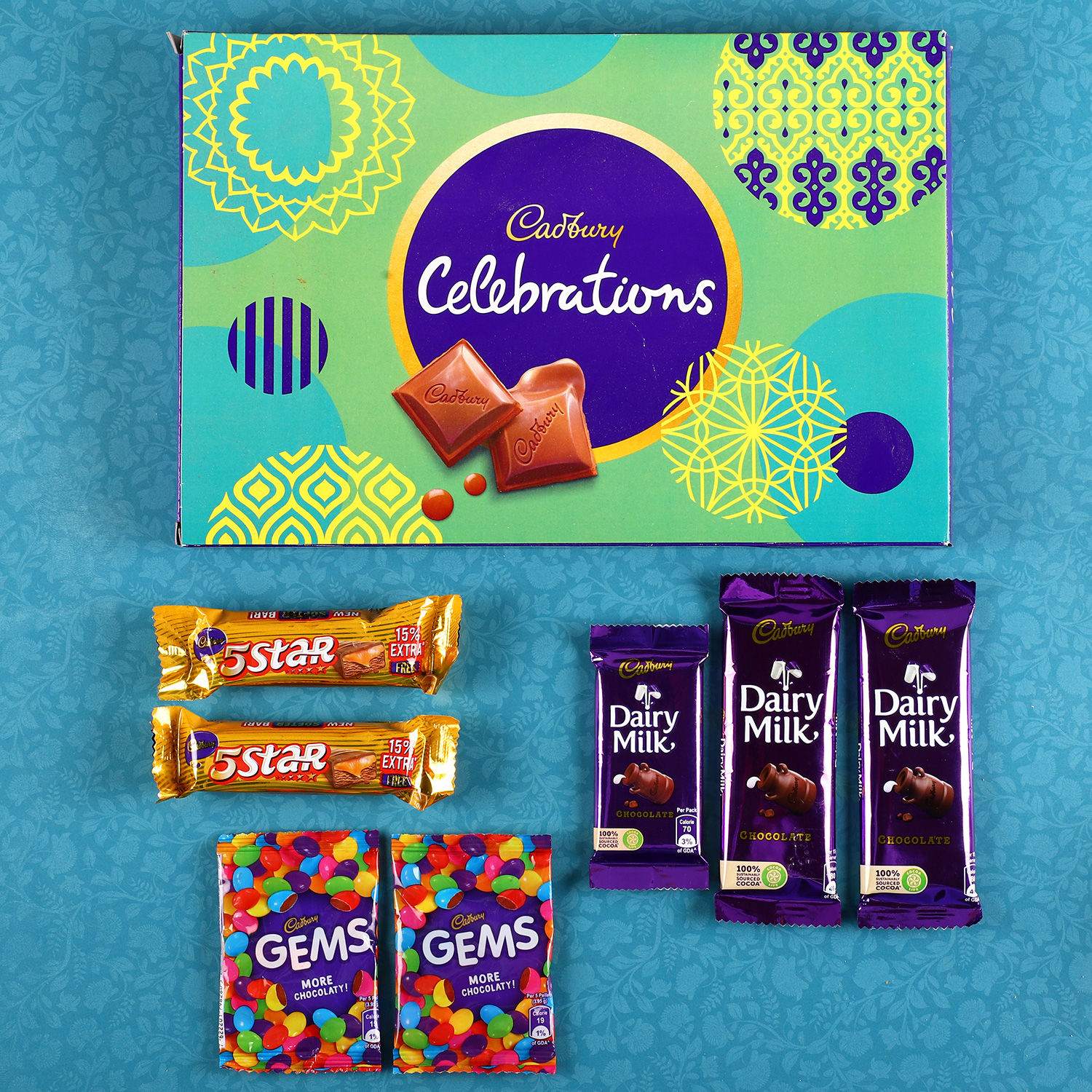 Buy/Send Cadbury Celebration Box 118gm Online- Ferns N Petals
